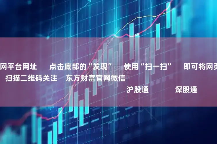 股票配资平台官网平台网址      点击底部的“发现”     使用“扫一扫”     即可将网页分享至朋友圈                            扫描二维码关注    东方财富官网微信                                                                        沪股通             深股通