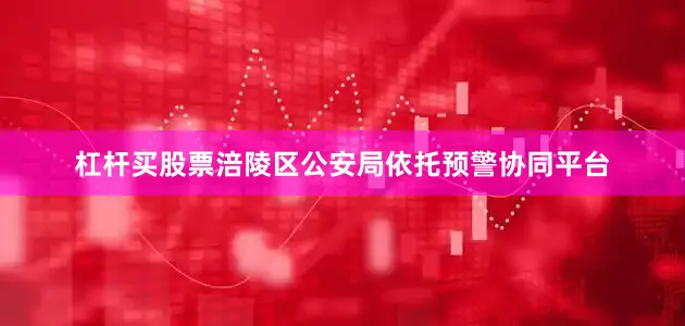 杠杆买股票涪陵区公安局依托预警协同平台