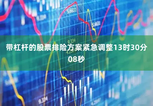 带杠杆的股票排险方案紧急调整13时30分08秒